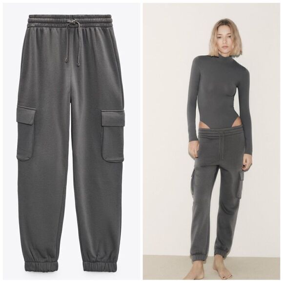 Zara Pants - Zara Cargo Jogger Pants New